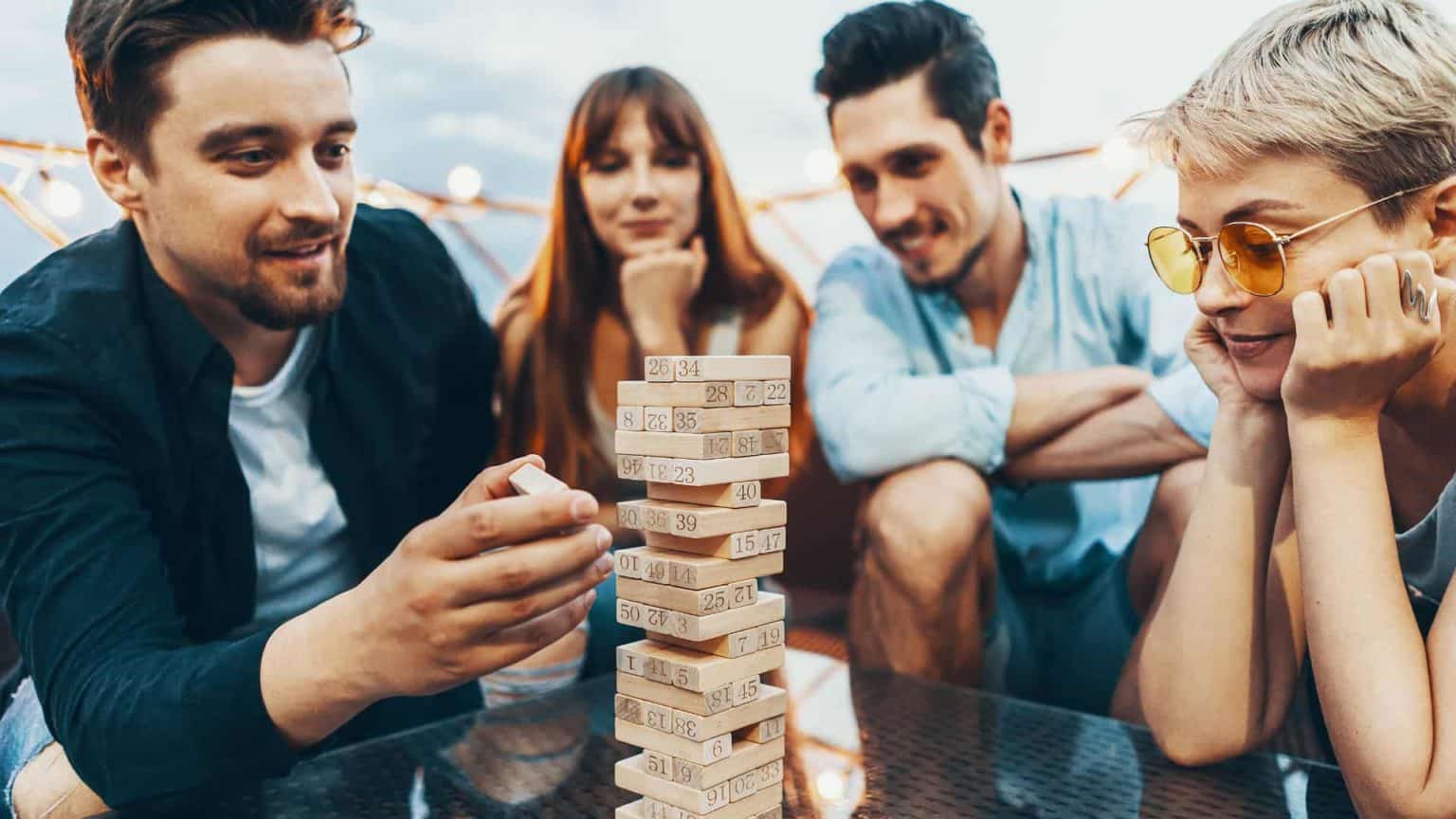 Guinness Jenga World Record For Blocks Stacked On One Vertical Piece!