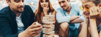 Guinness Jenga World Record For Blocks Stacked On One Vertical Piece!