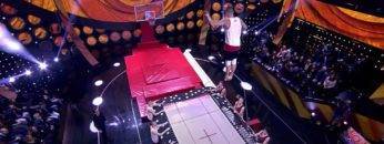 Over 26 Feet! Longest Slam Dunk From A Trampoline (Guinness World Records)