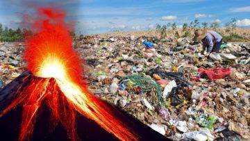 What If We Dumped All The Garbage In The World Into Volcanoes?